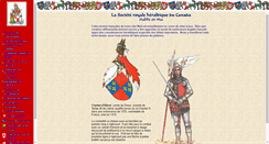 Desktop Screenshot of fr.heraldry.ca